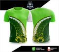 Art vetor camisa indigena modelo verde tartaruga