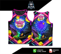 Art de Abada de carnaval 2026 Beija-Flor cores preto e rosa MOD-09
